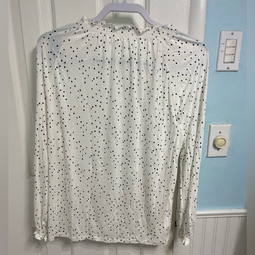 Loft polka dot top - Picture 2 of 4